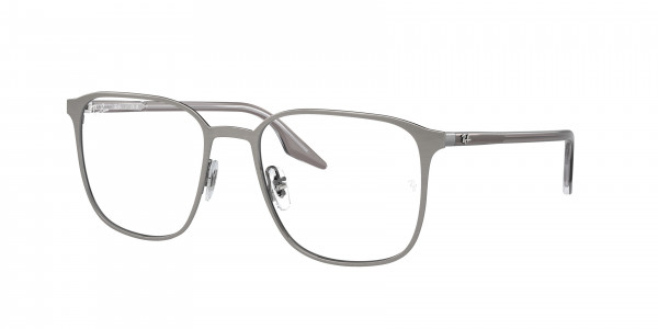 Ray-Ban Optical RX6512 Eyeglasses, 2553 BRUSHED GUNMETAL (GREY)