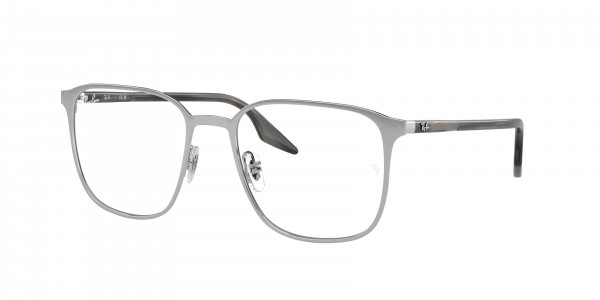 Ray-Ban Optical RX6512 Eyeglasses, 2595 BRUSHED SILVER (SILVER)