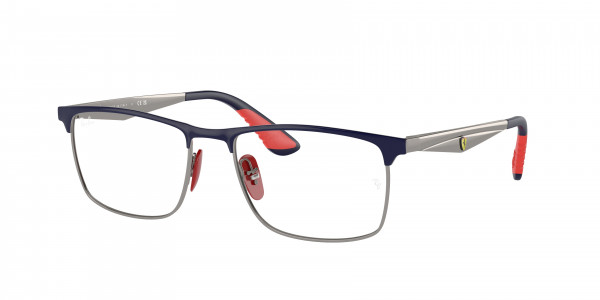 Ray-Ban Optical RX6516M Eyeglasses, F086 BLUE ON GUNMETAL (BLUE)