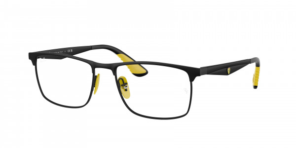 Ray-Ban Optical RX6516M Eyeglasses, F091 MATTE BLACK (BLACK)