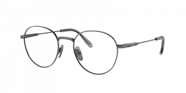 Ray-Ban Optical RX8782 DAVID TITANIUM Eyeglasses, 1000 DAVID TITANIUM GUNMETAL (GREY)