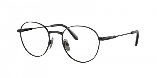 Ray-Ban Optical RX8782 DAVID TITANIUM Eyeglasses, 1244 DAVID TITANIUM BLACK (BLACK)
