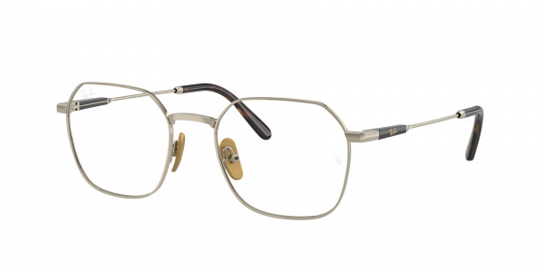 Ray-Ban Optical RX8794 JIM TITANIUM Eyeglasses, 1246 JIM TITANIUM ARISTA (GOLD)