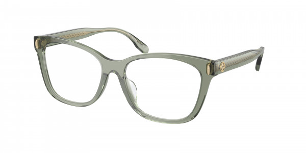 Tory Burch TY2136U Eyeglasses, 1941 TRANSPARENT SAGE (GREEN)