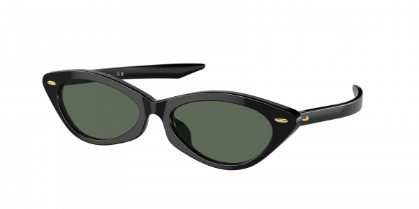 Tory Burch TY7197U Sunglasses, 170971 BLACK DARK GREEN (BLACK)