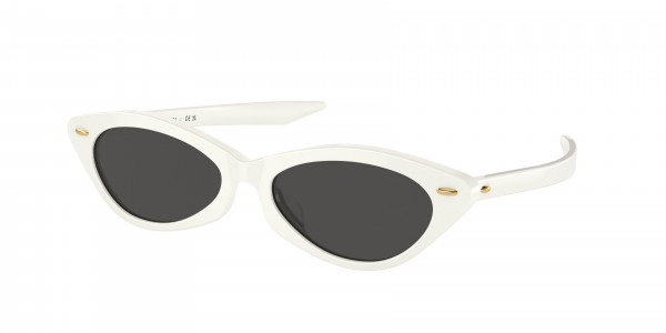 Tory Burch TY7197U Sunglasses, 194487 WHITE DARK GREY (WHITE)
