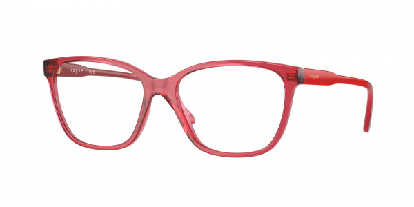 Vogue VO5518 Eyeglasses, 3084 TRANSPARENT RED (RED)