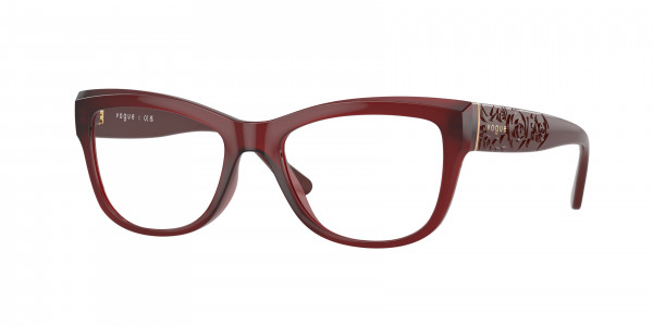 Vogue VO5528 Eyeglasses, 3094 OPAL RED (RED)