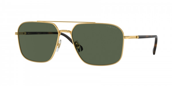 Vogue VO4289S Sunglasses, 280/9A GOLD DARK GREEN POLAR (GOLD)