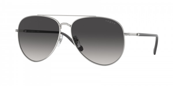 Vogue VO4290S Sunglasses, 323/8G SILVER GREY GRADIENT (SILVER)