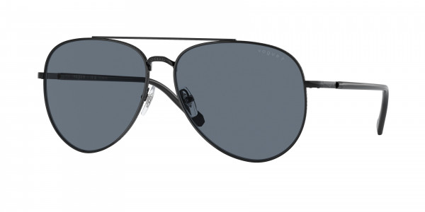 Vogue VO4290S Sunglasses, 352/4Y BLACK BLUE POLAR (BLACK)