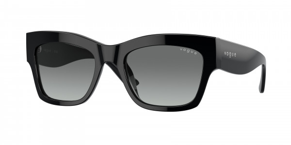 Vogue VO5524SF Sunglasses, W44/11 BLACK GREY GRADIENT (BLACK)