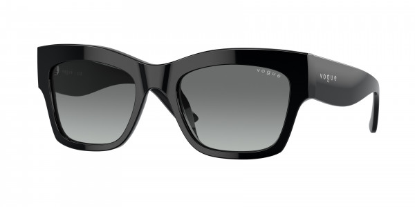 Vogue VO5524S Sunglasses, W44/11 BLACK GREY GRADIENT (BLACK)