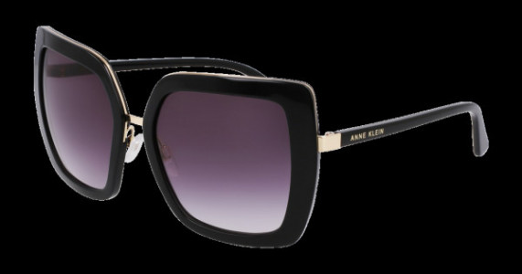 Anne Klein AK7095 Sunglasses, 001 Black