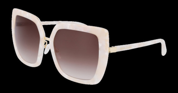 Anne Klein AK7095 Sunglasses, 101 Ivory Marble