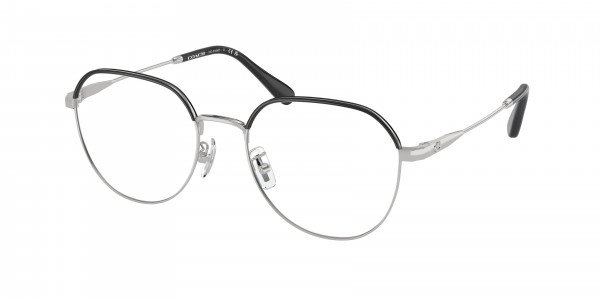Coach HC5164D Eyeglasses, 9001 SILVER / NAVY (SILVER)