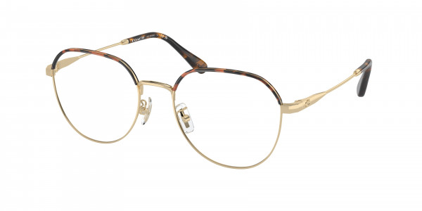 Coach HC5164D Eyeglasses, 9005 LIGHT GOLD / DARK TORTOISE (GOLD)