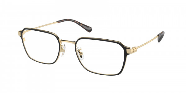 Coach HC5167 Eyeglasses, 9005 LIGHT GOLD / BLACK (GOLD)