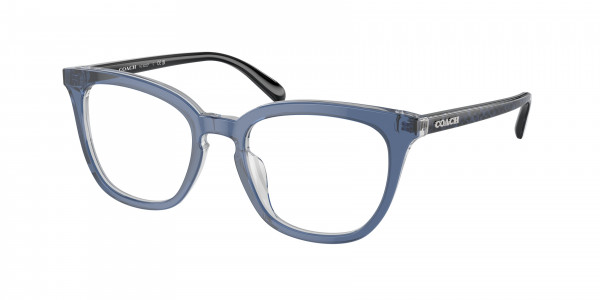 Coach HC6222F Eyeglasses, 5787 TRANSPARENT BLUE (BLUE)