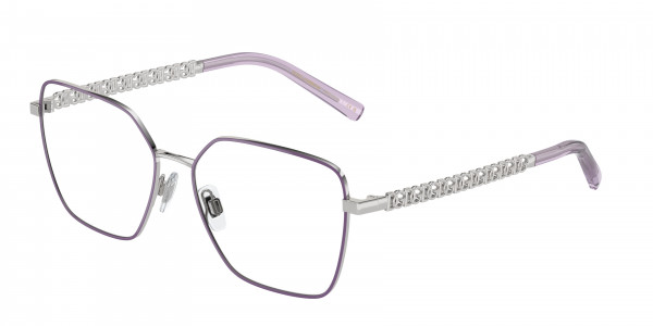 Dolce & Gabbana DG1351 Eyeglasses, 1317 SILVER/LILLAC (VIOLET)