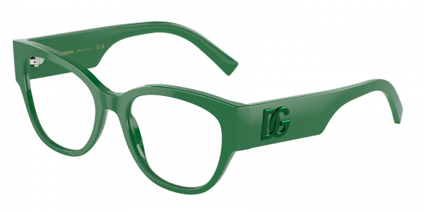 Dolce & Gabbana DG3377 Eyeglasses, 3311 Green