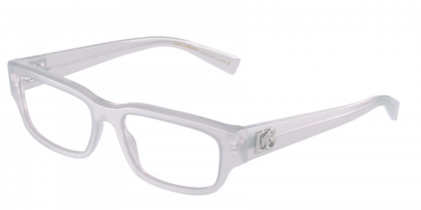Dolce & Gabbana DG3381 Eyeglasses, 3420 OPAL CRYSTAL (TRANSPARENT)