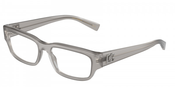 Dolce & Gabbana DG3381 Eyeglasses, 3421 OPAL GREY (GREY)