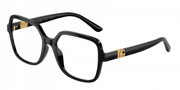 Dolce & Gabbana DG5105U Eyeglasses, 501 BLACK