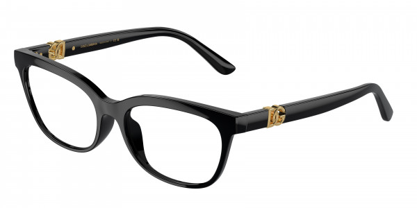 Dolce & Gabbana DG5106U Eyeglasses, 501 BLACK