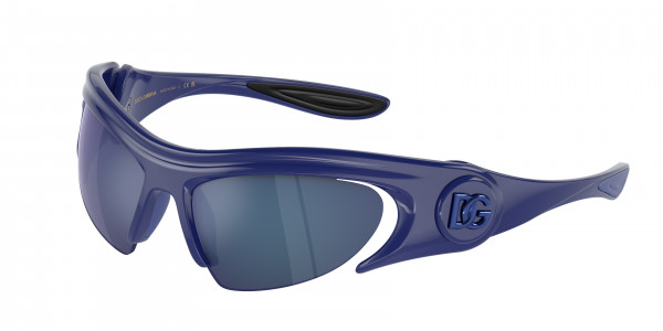 Dolce & Gabbana DG6192 Sunglasses, 309455 BLUE BLUE MIRROR BLUE (BLUE)