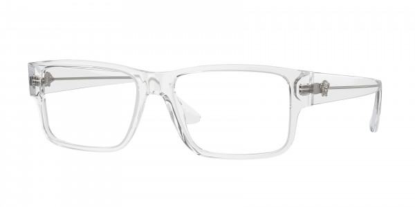 Versace VE3342 Eyeglasses, 148 CRYSTAL (WHITE)