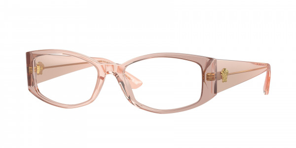 Versace VE3343F Eyeglasses, 5431 PEACH GRADIENT BEIGE (PINK)