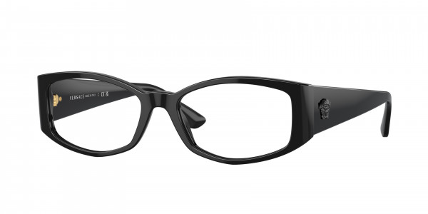 Versace VE3343 Eyeglasses, GB1 BLACK