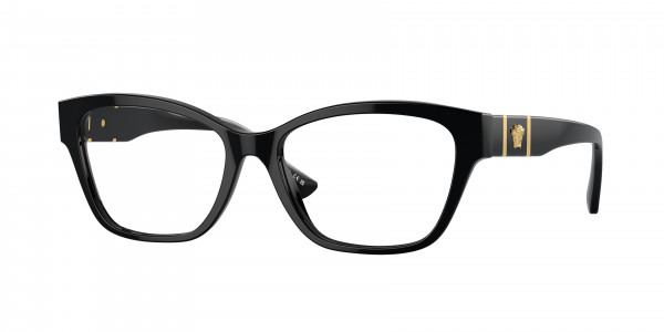 Versace VE3344F Eyeglasses, GB1 BLACK