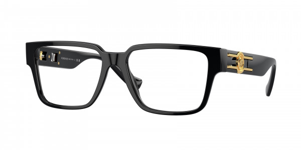 Versace VE3346F Eyeglasses, GB1 BLACK
