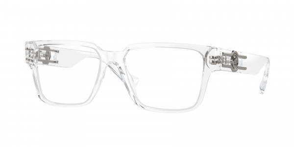 Versace VE3346 Eyeglasses, 148 CRYSTAL (WHITE)