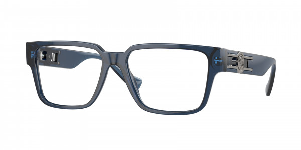 Versace VE3346 Eyeglasses, 5292 BLUE TRANSPARENT (BLUE)