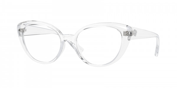 Versace VE3349U Eyeglasses, 148 CRYSTAL (WHITE)