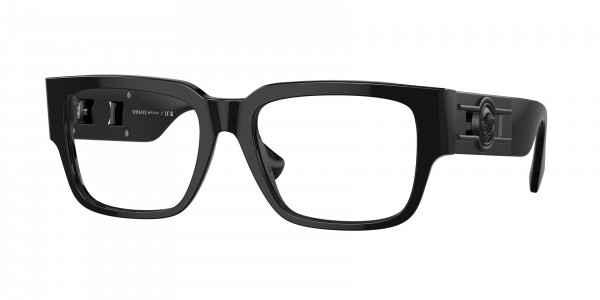 Versace VE3350 Eyeglasses, 5360 BLACK