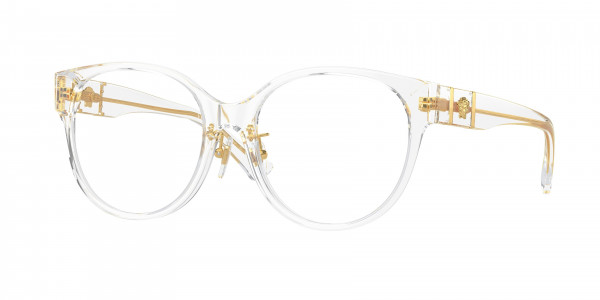 Versace VE3351D Eyeglasses, 148 CRYSTAL (WHITE)
