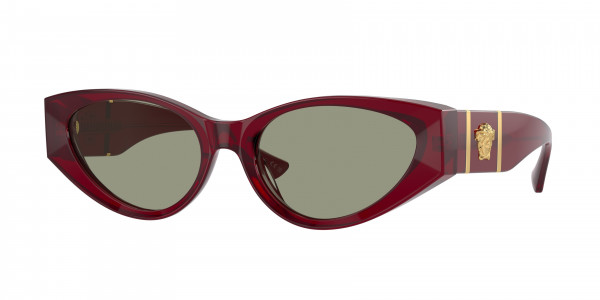 Versace VE4454 Sunglasses, 5430/2 BORDEAUX GREEN (RED)