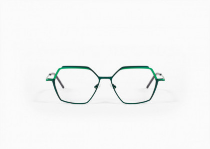Mad In Italy Arabba Eyeglasses, C01 - Green Light Green