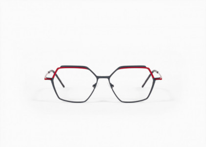 Mad In Italy Arabba Eyeglasses, C03 - Grey Red