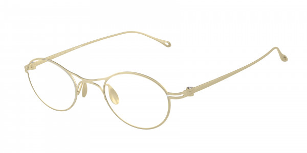 Giorgio Armani AR5135T Eyeglasses, 3355 MATTE PALE GOLD (GOLD)