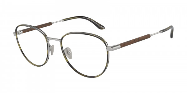 Giorgio Armani AR5137J Eyeglasses, 3045 MATTE SILVER (SILVER)