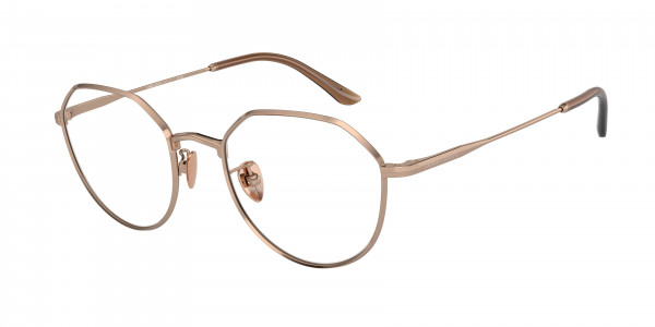 Giorgio Armani AR5142 Eyeglasses, 3011 ROSE GOLD (GOLD)