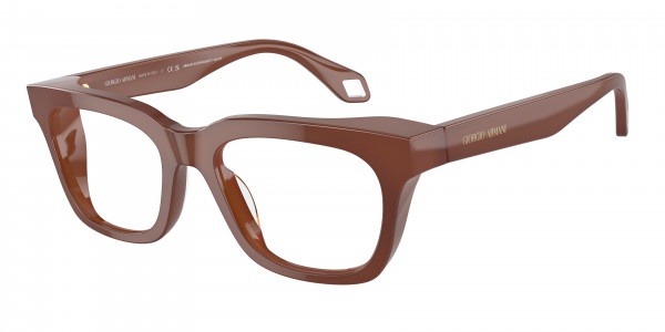 Giorgio Armani AR7247U Eyeglasses, 6042 OPALINE HONEY (BROWN)