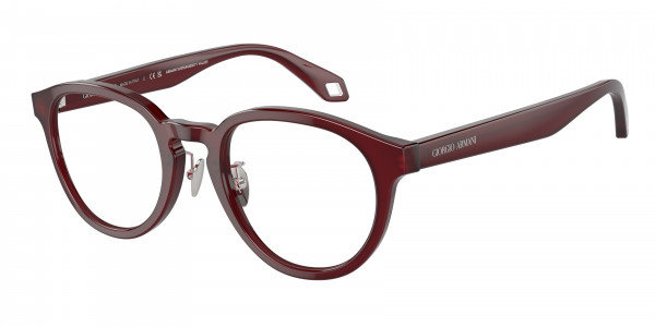 Giorgio Armani AR7248F Eyeglasses, 6045 OPALINE BORDEAUX (RED)