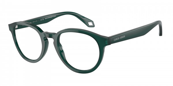Giorgio Armani AR7248 Eyeglasses, 6044 OPALINE GREEN (GREEN)