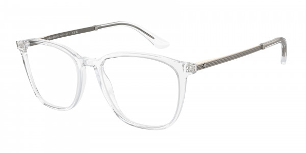 Giorgio Armani AR7250 Eyeglasses, 5893 CRYSTAL (WHITE)